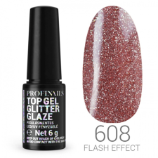 Profinails Top Gél glitter LED/UV fényzselé 6gr No.608 fényzselé