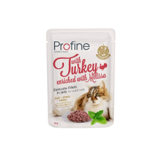 Profine Cat Fillets in Jelly Adult alutasak - pulyka 85g macskaeledel
