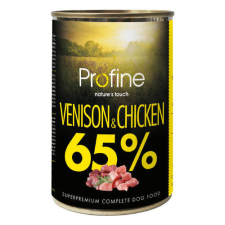 Profine Pure Meat Venison&amp;Chicken - nedves eledel (vadhús,csirke) kutyák részére (400g) kutyaeledel