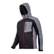 Profix Hungary Munkaruha Kabát Soft Shell Vízlepergetős Fekete L