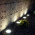 Progarden DX9-300050 talajba süllyeszthető 4 db inox szolár lámpa, nemesacél napelemes kerti LED lámpa 12 cm, alkonyat szenzorral