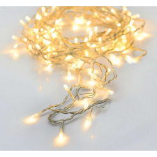 Progarden meleg fehér, elemes LED Fényfüzér 96db izzóval 7,5m karácsonyfa izzósor