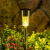Progarden Napelemes inox kerti LED lámpa, 36 cm