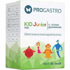  ProGastro KID Junior élőflórát tartalmazó étrend-kiegészítő készítmény 3-12 éves gyerekeknek 11x gyógyhatású készítmény