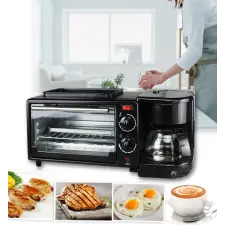 ProLight Morning station, grill,kávéfőzővelés és piritóval - 3 IN 1 állomás az egész családnak, főzz ,grillezz és piríts egyszerre. bevezető ár! egyéb kiskészülék