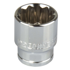 Proline 18563 1/2&quot; 12pt dugókulcs, CrV, 12mm, L: 38mm dugókulcs