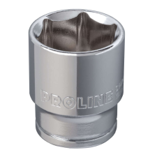 Proline 1/2&quot; 6pt dugókulcs, CRV, 15 mm dugókulcs