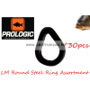 Prologic Lm Round Steel Ring Assortment Drop 30Db (49919)