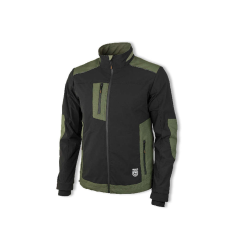 Promacher ProM Erebos Stretch Munkavédelmi Kabát Fekete/Zöld - XL