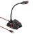 Promate Streamer High Definition USB Gaming mikrofon piros (MICSTREAMERMR) (MICSTREAMERMR)