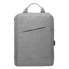 PROMO Laptoptáska PROMO Nybro lang hátizsák forma szürke számítógéptáska
