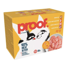  -Proof Cat Alutasak Multipack 12x85g macskaeledel
