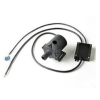 ProPumps 12V 54W 1560 l/h Keringető szivattyú nagyteljesítményű vízszivattyú pumpa sebesség szabályozóval IP68-vízmentes 2x20 mm bilincses