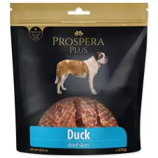  PROSPERA kacsa szeletek- jutalomfalatok kutyáknak, 230g jutalomfalat kutyáknak