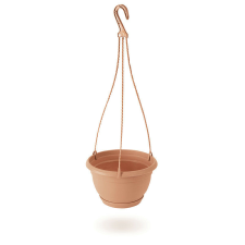 PROSPERPLAST Agro Függő Virágcserép Terrakotta 18 cm, 10db-os csomag kerti tárolás