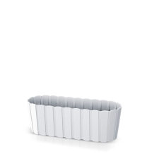 PROSPERPLAST Boardee Hosszúkás Virágláda Fehér 38 cm, 10db-os csomag kerti tárolás