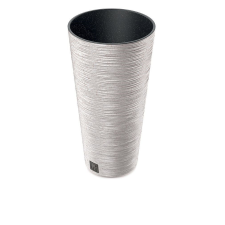  Prosperplast FURU SLIM ECO WOOD 30 cm fehér virágcserép kerti tárolás