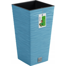 PROSPERPLAST Furu Square Virágcserép - Skandináv Kék (DFSH200-5415C) kerti tárolás