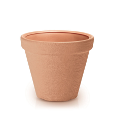PROSPERPLAST Massive Classic Kőhatású Virágcserép Terrakotta 35 cm, 5db-os csomag kerti tárolás