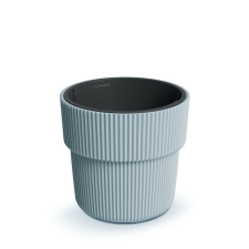 PROSPERPLAST Milly Bordázott Kültéri Virágtartó Világosszürke 39 cm, 4db-os csomag kerti tárolás