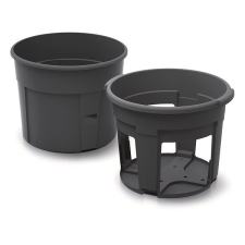 PROSPERPLAST POTATO GROWER burgonyatermesztő edény, 29,5 × 29,5 × 23,6 cm, antracit kerti tárolás