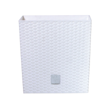  Prosperplast Rato Low virágcserép fehér, 17 x 17 x 17 cm kerti tárolás