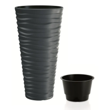 Prosperplast SAND SLIM virágcserép antracit 29,6 cm kerti tárolás