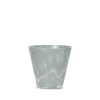 PROSPERPLAST Tubus Beton Effect Kúpos Virágtartó Beton Szürke 30 cm, 10db-os csomag