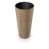 PROSPERPLAST Virágcserép Prosperplast FURU SLIM ECO WOOD 30 cm, naturo