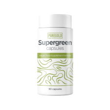 Proteinstore Pure Gold Super Green étrend-kiegészítő kapszula - 60 caps vitamin és táplálékkiegészítő