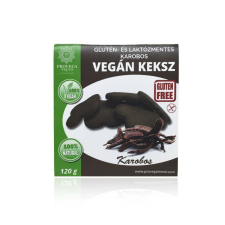 Provega trend gluténmentes karobos vegán keksz 120 g csokoládé és édesség