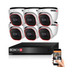 ProVision 6 dome térfigyelő kamerás IP rendszer 4MP megfigyelő kamera