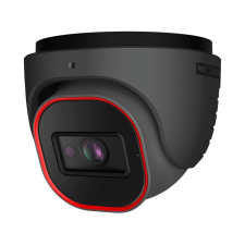 Provision-isr Dome kamera, antracit szürke, 4 MP, IP, 2.8 mm, Eye-Sight,  PoE, inframegvilágítós, kültéri megfigyelő kamera