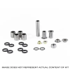 ProX Racing Parts ProX LT-Z400 '03-13 + KFX400 hátsó lengéscsillapító kar javítókészlet ProX Racing Parts Futómű és fék alkatrészek Futómű alkatrészek
