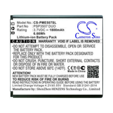  PSP3507 DUO Telefon akkumulátor 1800 mAh mobiltelefon akkumulátor