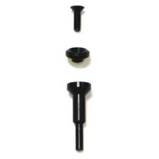 PTS OUTILLAGE mobil csiszolófej csiszolókorongokhoz Ø10mm 6mm szárral motor gumi