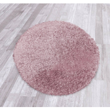  Puffy egyszínű kerek szőnyeg 120cm - pink lakástextília