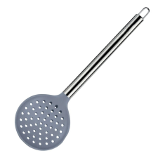 Pufo rozsdamentes acél és szilikon szkimmer főzéshez és tálaláshoz, 35 cm konyhai eszköz