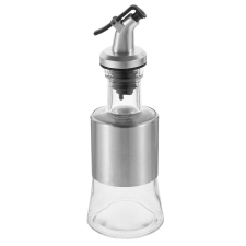 Pufo Taste üvegtartály olajhoz és ecethez, 200 ml, ezüst konyhai eszköz