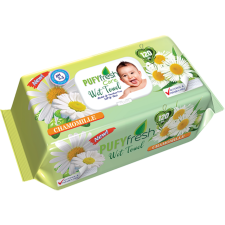  Pufy fresh nedves törlőkendő 120db kamilla tisztító- és takarítószer, higiénia
