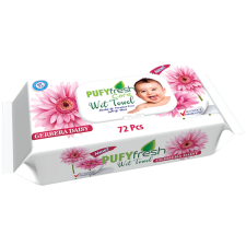 Pufy fresh nedves törlőkendő 72db gerbera tisztító- és takarítószer, higiénia