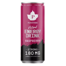 Puhdistamo természetes energiaital málna 330ml vitamin és táplálékkiegészítő