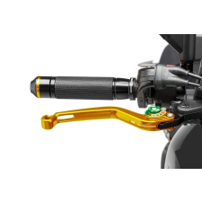 PUIG Brake lever without adapter PUIG 170OV hosszú gold/green egyéb motorkerékpár alkatrész
