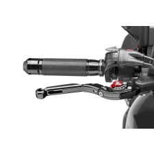 ﻿PUIG Brake lever without adapter PUIG 19NNR extendable folding fekete/piros egyéb motorkerékpár alkatrész