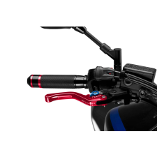 ﻿PUIG Brake lever without adapter PUIG 3.0 130RA rövid red/blue egyéb motorkerékpár alkatrész