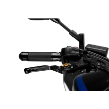 PUIG Brake lever without adapter PUIG 3.0 14NNO extendable folding black/gold egyéb motorkerékpár alkatrész