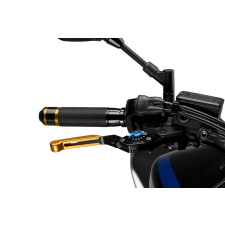 PUIG Brake lever without adapter PUIG 3.0 14ONA extendable folding gold/blue egyéb motorkerékpár alkatrész