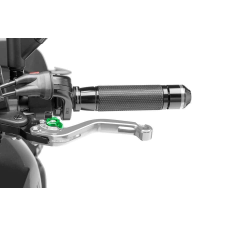 PUIG Clutch lever without adapter PUIG 280PV rövid silver/green egyéb motorkerékpár alkatrész
