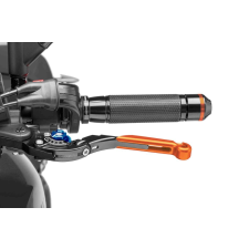 PUIG Clutch lever without adapter PUIG 29TNA extendable folding narancssárga/kék egyéb motorkerékpár alkatrész