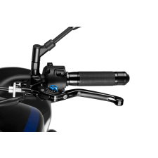 ﻿PUIG Clutch lever without adapter PUIG 3.0 210NA foldable fekete/kék egyéb motorkerékpár alkatrész